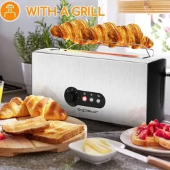 Toster Aigostar Sunshine srebrny/szary 1600 W
