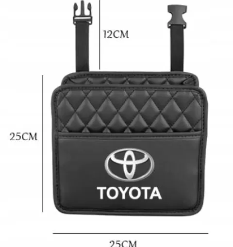 TOYOTA TORBA NA ZAGŁÓWEK wiszący ORGANIZER SAMOCHODOWY dla pasażera tyłu
