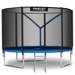 Trampolina ogrodowa 6ft/183cm z siatką zewnętrzną i drabinką Neo-Sport