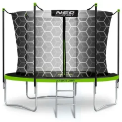 Trampolina ogrodowa 8ft/252cm z siatką wewnętrzną i drabinką Neo-Sport