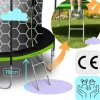 Trampolina ogrodowa 15ft/465cm z siatką zewnętrzną i drabinką Neo-Sport