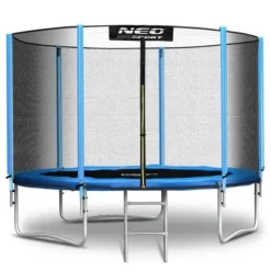 Trampolina ogrodowa 6ft/183cm z siatką zewnętrzną i drabinką Neo-Sport