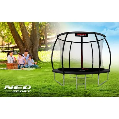 Trampolina ogrodowa profilowana 8ft/252cm z siatką wewnętrzną Neo-Sport