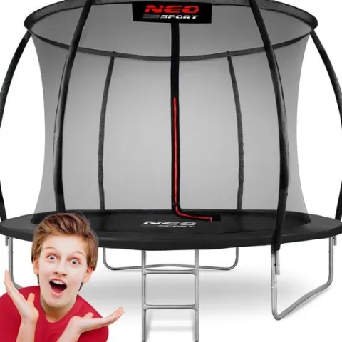 Trampolina ogrodowa profilowana 8ft/252cm z siatką wewnętrzną Neo-Sport