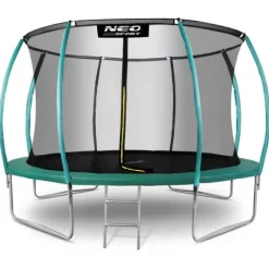 Trampolina ogrodowa profilowana 14ft/435cm z siatką wewnętrzną Neo-Sport