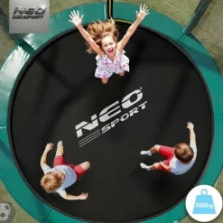 Trampolina ogrodowa profilowana 8ft/252cm z siatką wewnętrzną Neo-Sport