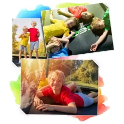 Trampolina ogrodowa profilowana 12ft/374cm z siatką wewnętrzną Neo-Sport