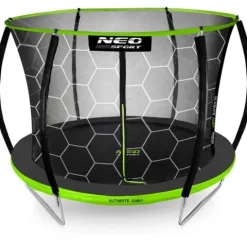 Trampolina ogrodowa profilowana 12ft/374cm z siatką wewnętrzną Neo-Sport