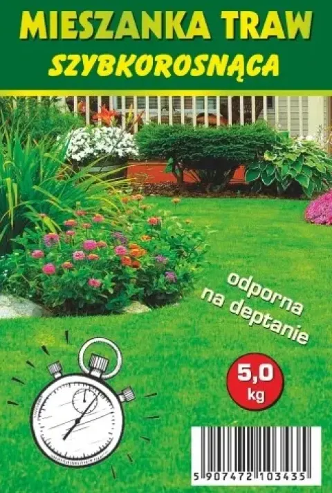 TRAWA SZYBKOROSNĄCA 5kg zagęszczająca odporna