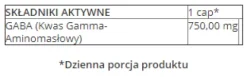 Trec - Gaba 750 - 60 kaps.