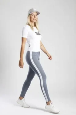 Trec - Leginsy damskie TW LEGGINGS TRECGIRL 023 COTTON BREEZE XS