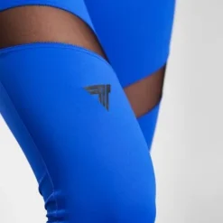 Trec - Leginsy damskie TW LEGGINGS TRECGIRL 029 DUAL MESH COBALT XS
