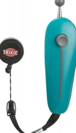 TRIXIE Clicker Kliker z antenką do szkolenia treningu psa królika kota