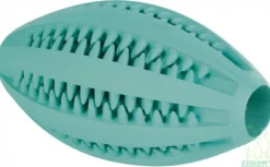 TRIXIE Denta Fun Piłka rugby zabawka na przysmaki smakołyki dla psa 11x6cm