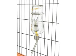 TRIXIE Honey Hopper Poidełko szklane kulkowe królika kawii gryzoni 500 ml