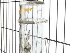 TRIXIE Honey Hopper Poidełko szklane kulkowe królika kawii gryzoni 500 ml