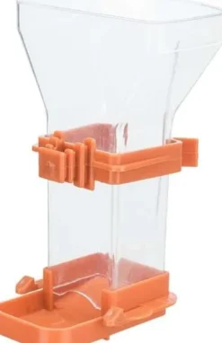 TRIXIE Karmidło zasypowe automatyczne pojemnik na karmę ptaków papugi 150ml