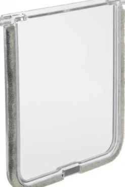 TRIXIE Klapka do drzwi przejścia kota magnetyczna przezroczysta 14,7x15,8cm