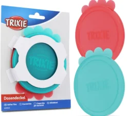 TRIXIE Pokrywka 2 szt. zamknięcie wieczko na puszkę karmę mokrą psa 10,6 cm