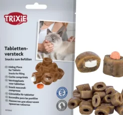 TRIXIE Przysmak kota do łatwego podawania tabletek tabletki smakołyki 50g