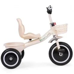 TRÓJKOŁOWY ROWEREK ECOTOYS DLA DZIECI OD 12 MSC STALOWY