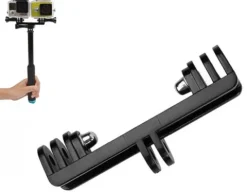 TRÓJNIK - PODWÓJNY UCHWYT - ROZDZIELNIK DO GOPRO
