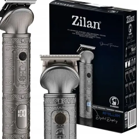 TRYMER GOLARKA DO STRZYŻENIA GOLENIA BRODY WŁOSÓW ZESTAW XXL USB 16W1