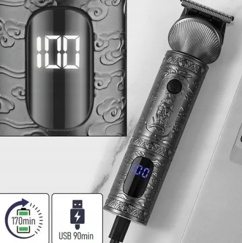 TRYMER GOLARKA DO STRZYŻENIA GOLENIA BRODY WŁOSÓW ZESTAW XXL USB 16W1