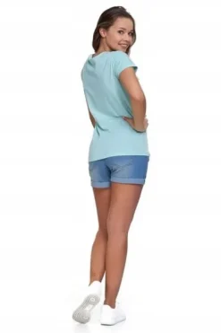 T-Shirt Damski Koszulka Klasyk Bawełna MORAJ L
