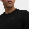 T-SHIRT 4F MĘSKI KOSZULKA KRÓTKI RĘKAW BAWEŁNIANA REGULAR GŁADKA r. M