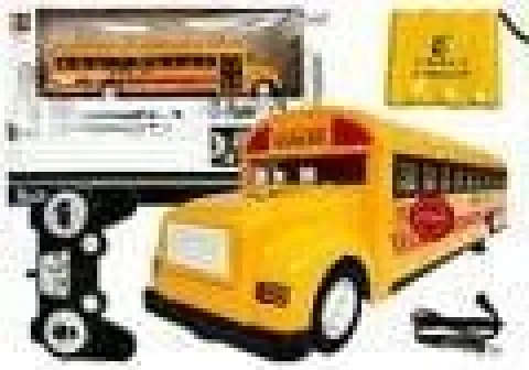 Żółty Autobus Szkolny Zdalnie Sterowany RC