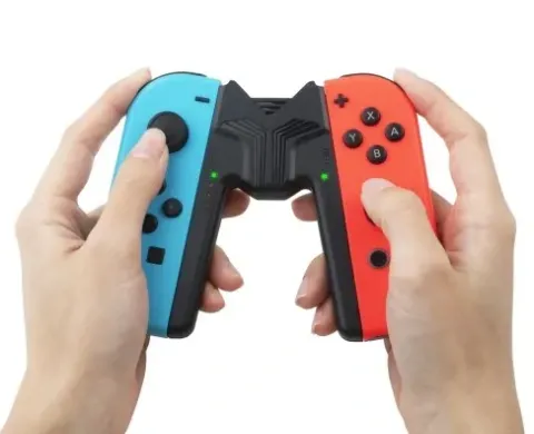 UCHWYT JOY-CON GRIP ŁADOWARKA DO NINTENDO SWITCH OLED PAD