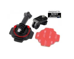 UCHWYT OBROTOWY 360 STOPNI NA KASK DO SONY ACTION CAM