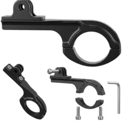 Uchwyt Rowerowy do kamer sportowych typu GoPro DJI SJCAM Aluminium