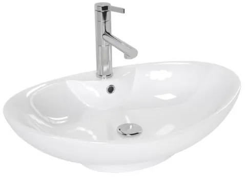Umywalka Ceramiczna Nablatowa ROSA "N" - REA