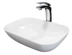 Umywalka Ceramiczna Nablatowa CELIA SLIM - REA