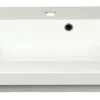 Umywalka Grand 55 Prostokątna z Powłoką NanoShine 55x36 cm Wpuszczana