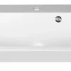 Umywalka Large 100 Prostokątna z Powłoką NanoShine L-1040 Duża Misa !!