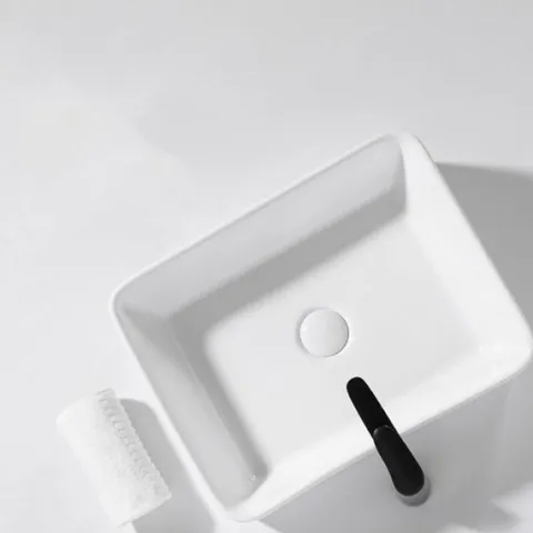 UMYWALKA NABLATOWA CERAMICZNA STAWIANA BIAŁA BLAT REBIKO