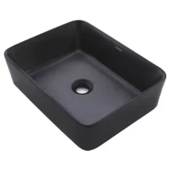 Umywalka nablatowa ceramiczna matowa prostokątna 48x36cm