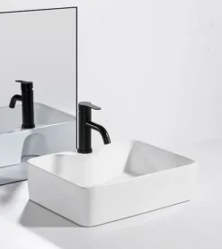 UMYWALKA NABLATOWA CERAMICZNA STAWIANA BIAŁA BLAT