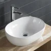 Umywalka Nablatowa Owalna Biała Rea Amelia White 48 cm