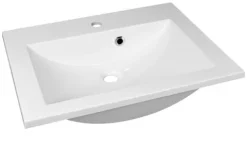 Umywalka New Line 60 Prostokątna z Powłoką NanoShine Głęboka 60x45 cm