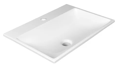 Umywalka Slim 50 z Powłoką NanoShine S-5036 Cienki Rant Mała Łazienka