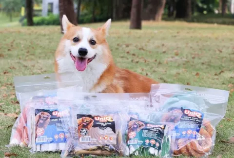 UNIQ PETS Przysmak dla psa paluszki z jagnięciny - przekąska 500g