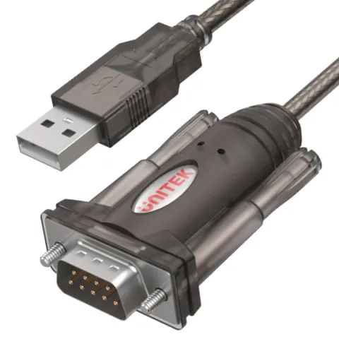 Unitek Y-105 adapter USB- 1x RS-232