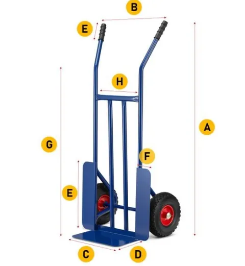 Uniwersalna młynarka wózek magazynowy HIGHER®️ do 280 kg