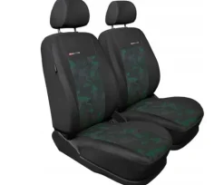 Uniwersalne pokrowce przód ELEGANCE 1+1 ZIELONE Fiat Marea 1996-2002