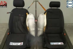 Uniwersalne pokrowce przód ELEGANCE 1+1 ZIELONE VW Polo II III IV V VI