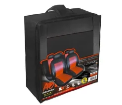Uniwersalne skórzane pokrowce MODERN MP-3 BEŻOWE do BMW 3 E30 E36 E46 E90 F30